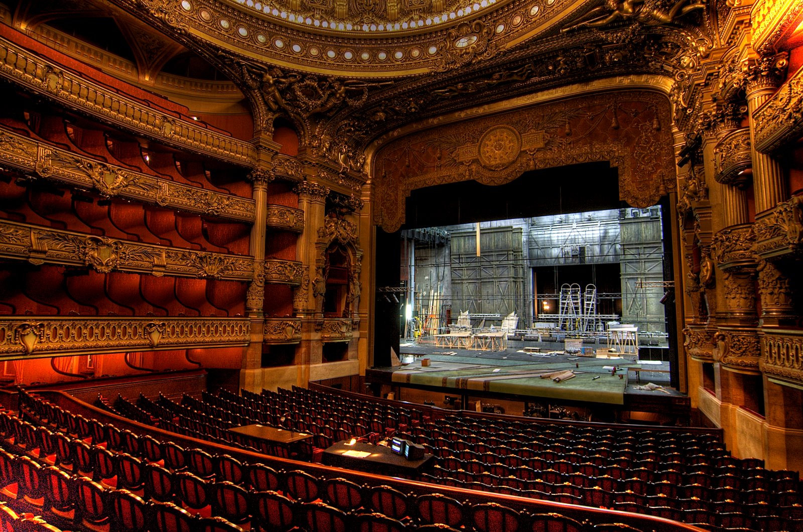 Visite de l&amp;#39;Opéra Garnier avec les familles des Amandiers